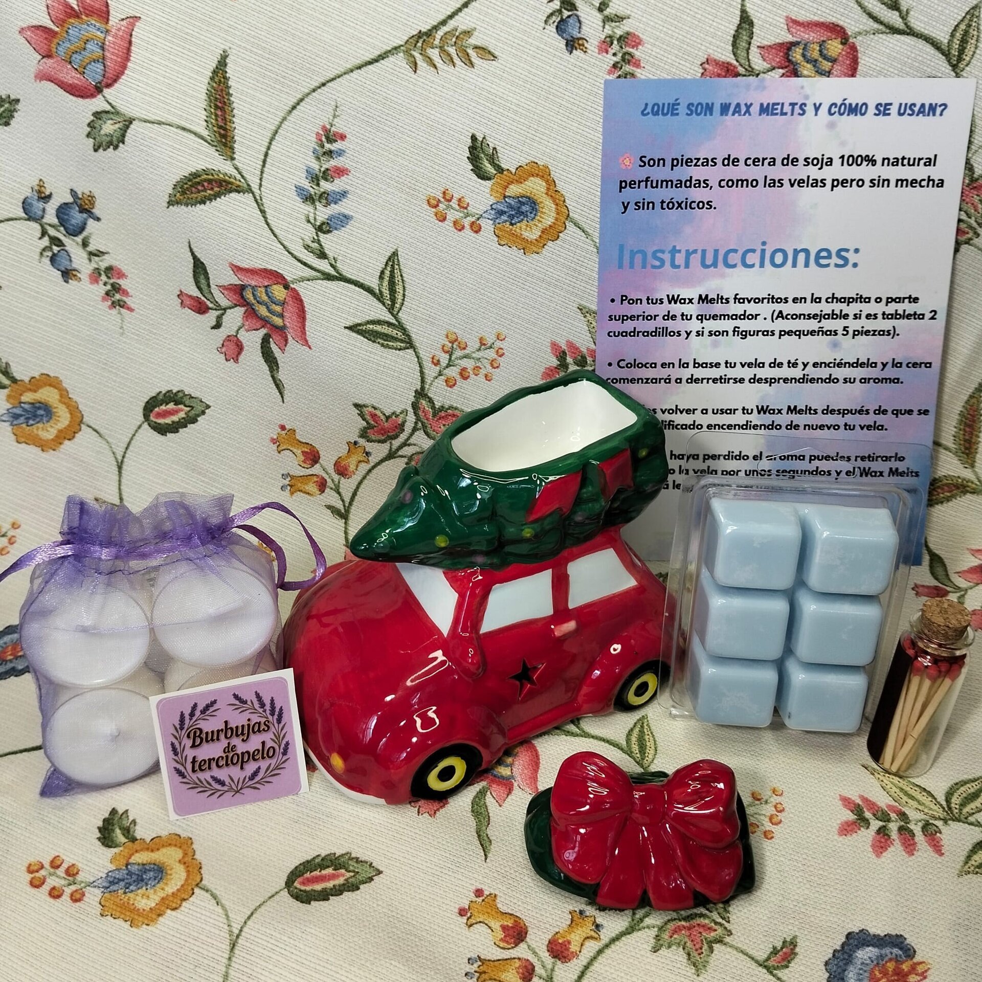 Pack (Quemador-Aromático coche navidad) - 2