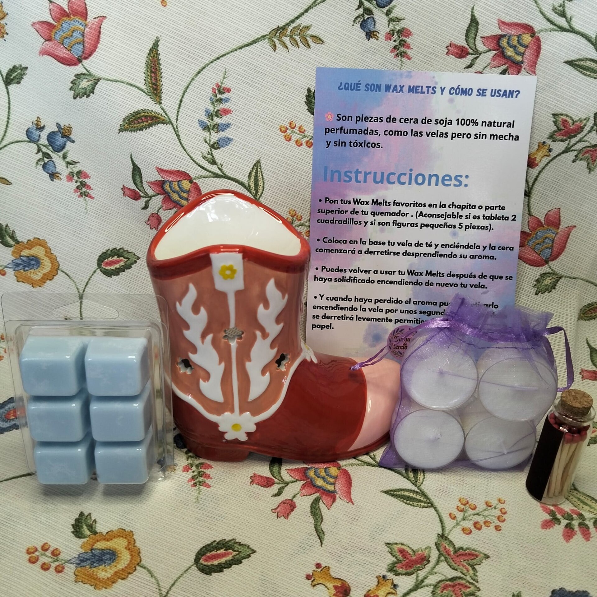 Pack (Quemador-Aromático bota cowboy) - 2